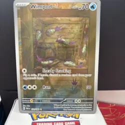 Pokemon TCG Wimpod Paradox Rift 191/182 Holo Illustration Rare Card NM Condition - Image 1
