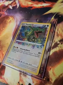 Pokemon TCG Vivid Voltage Rayquaza Holo Card 138/185 Amazing Rare - Image 2