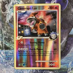 Pokemon TCG Camerupt G 19/147 Reverse Holo Rare Supreme Victors Set - Image 1