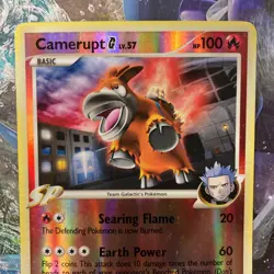 Pokemon TCG Camerupt G 19/147 Reverse Holo Rare Supreme Victors Set - Image 2