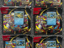 Pokemon TCG Mega Evolution (6) 3- Pack Blister (2 x Psyduck) (4 x Golduck) - Image 3