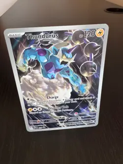 Thundurus 209 *Pokemon Center Stamped Promo* SV: Black Bolt - Image 1