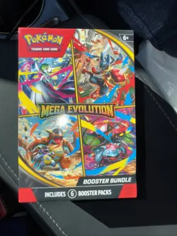 Pokemon TCG Mega Evolution Booster Bundle (6 packs) - New/Sealed - Image 1