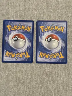 Pokemon TCG Mega Evolution Psyduck MEP7 And Golduck MEP8 Black Star Promo Mint - Image 2