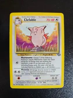 Pokemon TCG Clefable Jungle 17/64 Regular Unlimited Rare - Image 1