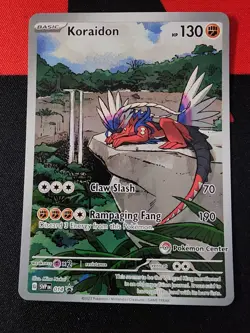 Scarlet And Violet Base Koraidon Stamped Pokemon Center Promo #014 - Image 1