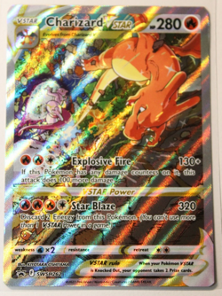 Pokemon 2022 Charizard VStar SWSH262 Black Star Promo - Image 2