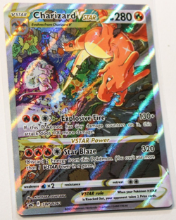 Pokemon 2022 Charizard VStar SWSH262 Black Star Promo - Image 3
