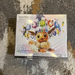 Pokemon TCG Scarlet & Violet Prismatic Evolutions ETB SEALED w Protective Case - Image 1
