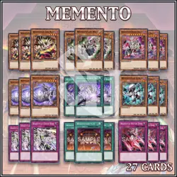 MEMENTOTLAN DECK 27 Dark Blade Mace Horned Dragon YuGiOh VASM Valiant Smashers?? - Image 1