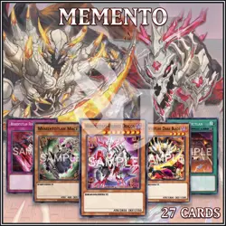MEMENTOTLAN DECK 27 Dark Blade Mace Horned Dragon YuGiOh VASM Valiant Smashers?? - Image 2
