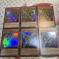 3X GOLD GADGET + 3X SILVER GADGET *** MVP1-EN017 EN018 YUGIOH! (NM) - Image 1