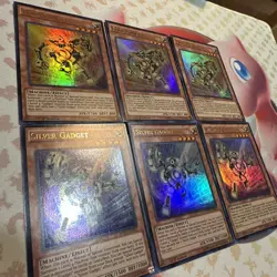3X GOLD GADGET + 3X SILVER GADGET *** MVP1-EN017 EN018 YUGIOH! (NM) - Image 3