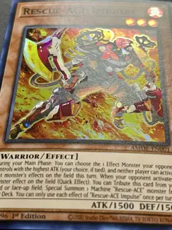 3x Rescue-Ace Impulse | AMDE-EN001 | Super Rares | NM | 1st Edition | YuGiOh! - Image 2
