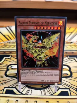Yugioh Heiliger Phonix von Nephthys Super Rare AC18-EN013 - Image 1