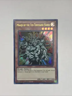 Yu Gi Oh Manju Of The Ten Thousand Hands (GFP2-EN099) 1st Edition (NM) - Image 1