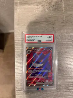 PSA Graded 2021 Pokemon Gengar VMAX #157/264 Card Gem Mint 10 - Image 1