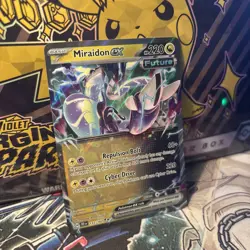 Pokemon TCG Miraidon EX Holo Card 122/162SV05: Temporal Forces - Image 2