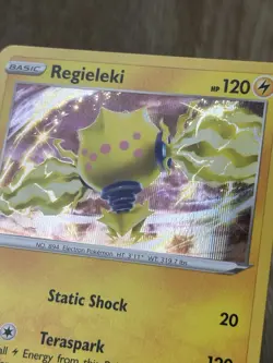 SHIPS SAME DAY Pokemon Card Regieleki 060/203 Holo Lightning Type - Image 2