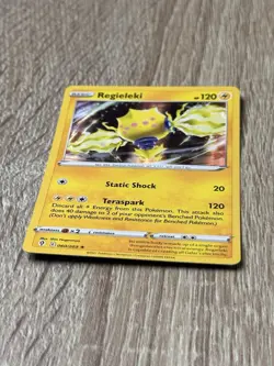 SHIPS SAME DAY Pokemon Card Regieleki 060/203 Holo Lightning Type - Image 3
