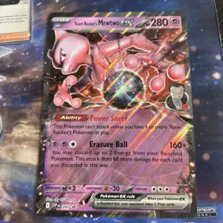 Pokemon TCG Mewtwo Ex Promo Card Set With Photo Sticker - Complete Set! - Image 2