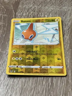 SHIPS SAME DAY Pokemon Card Rotom 053/195 Reverse Holo Lightning Type - Image 3