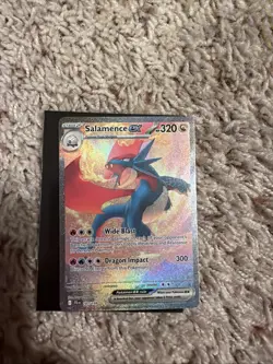 Salamence EX 187/159SV09: Journey Together Holo Card Near Mint Condition - Image 1