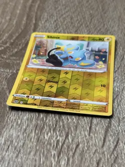SHIPS SAME DAY Pokemon Card Shinx 049/172 Reverse Holo Lightning Type - Image 3