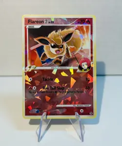 Flareon Cracked Ice #60/111 Rising Rivals Promo Rare Holo SP Pokemon Card TCG - Image 1