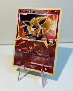 Flareon Cracked Ice #60/111 Rising Rivals Promo Rare Holo SP Pokemon Card TCG - Image 3