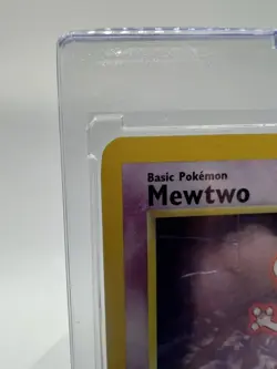 1999 Pokemon TCG Mewtwo Base Set Holo Unlimited Rare Card 10/102 Vintage - Image 3