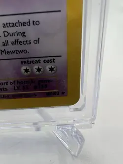1999 Pokemon TCG Mewtwo Base Set Holo Unlimited Rare Card 10/102 Vintage - Image 5