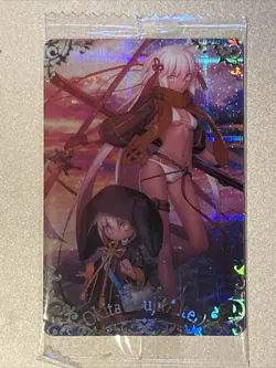 Fate Grand Order Wafer Card - Okita Souji (Alter) - Swimsuit Edition -FGO Sealed - Image 1
