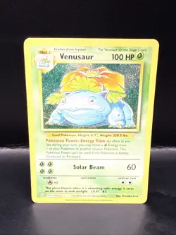 Pokemon Venusaur CLV 003/034 Trading Card Game Classic Holo - Image 3