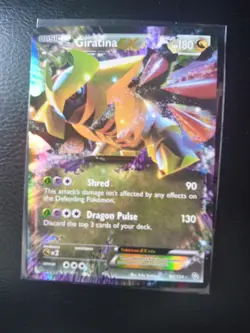 Pokemon Giratina EX 2012 Dragons Exalted Ultra Rare Holo TCG Card 92/124 - Image 1