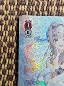 Signed Weiss Schwarz Card Modernia NIK/S117-059SP SP NIKKE Japanese Near Mint - Image 2