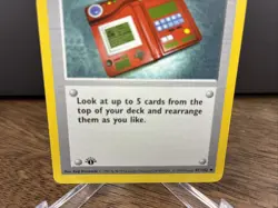 LP Pokemon Card - 1st Edition Pokedex Base Set (Shadowless) 87/102 - Image 2