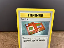LP Pokemon Card - 1st Edition Pokedex Base Set (Shadowless) 87/102 - Image 3