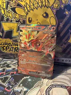 Pokemon Temporal Forces Gouging Fire EX Holo Ultra Rare Card 38/162 - Image 3