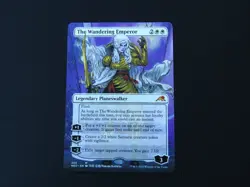The Wandering Emperor Borderless NM [Kamigawa: Neon Dynasty] Mtg Free Tracking! - Image 1