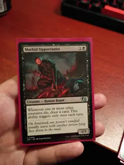 Morbid Opportunist 0464 Non Foil Uncommon Foundations Jumpstart MTG NM - Image 1