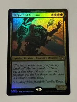 MTG Yargle and Multani - March of the Machine FOIL LP - Image 1