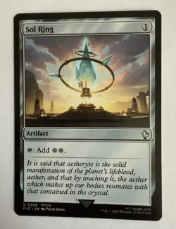 Sol Ring (0359) NM Commander: Final Fantasy 0359 MTG Regular - Image 1