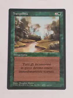 MTG Tranquility (Italian Revised (BB)/Green/C) - BGM - Image 1