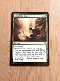 Scout The City - 113 - MTG: Spider-Man: Eternal-Legal - Common - Regular - Image 1