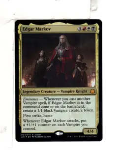 MTG SkeenAB Edgar Markov FOIL from JDG. NM. - Image 1