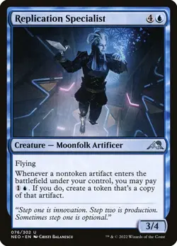 Replication Specialist Kamigawa: Neon Dynasty (NEO) MTG Magic Cards F#237 - Image 1