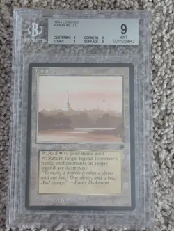 BGS Graded 9 MTG Legends Lot - Karakas, Urborg, Pendelhaven - Image 2