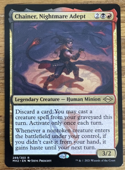 MTG Modern Horizons 2, Chainer, Nightmare Adept - Image 1