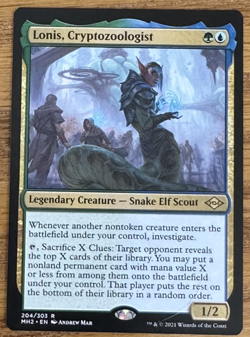 MTG Modern Horizons 2, Lonis, Cryptozoologist - Image 1
